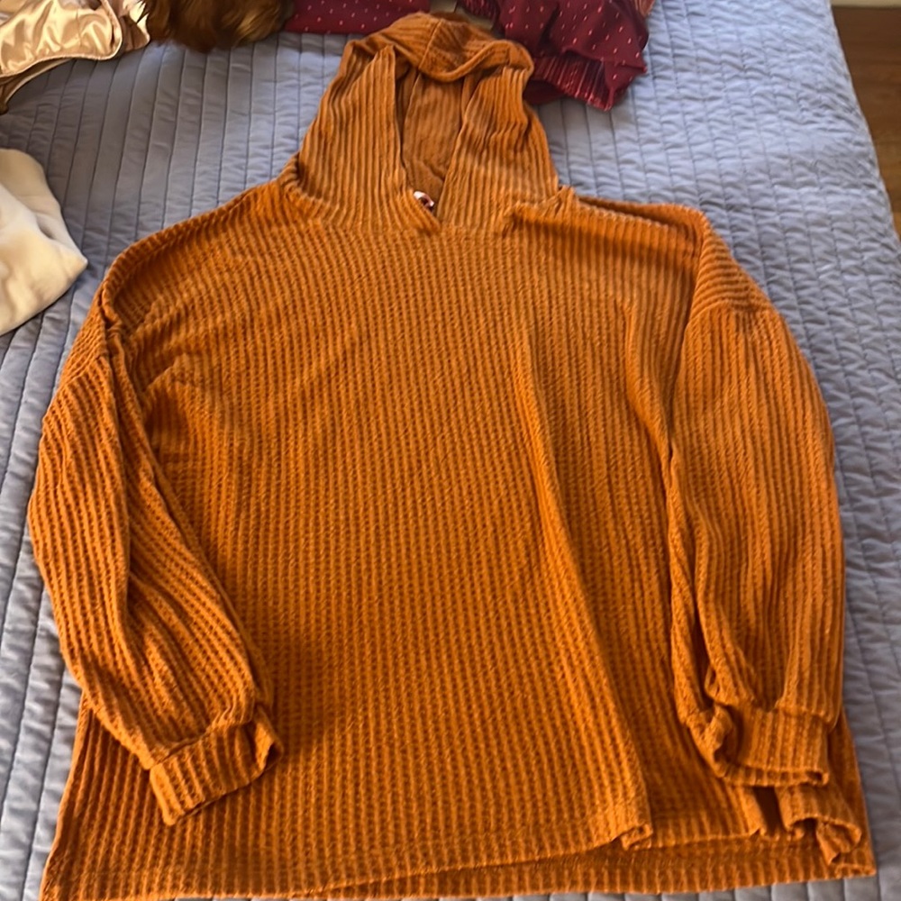 Waffle hoodie